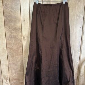 Tadashi Shoji Chocolate A-Line Skirt with Jacket